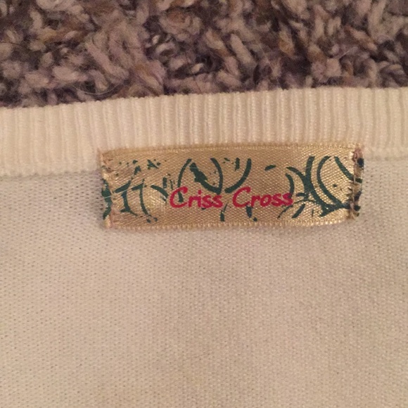 Cream, lightweight, cotton sweater - Picture 2 of 2